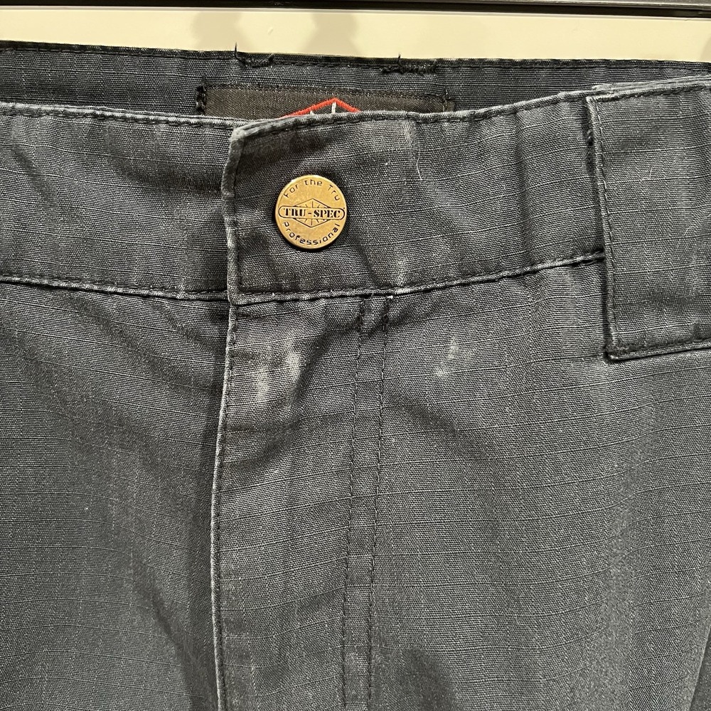 TRU-SPEC Tactical Cargo Pants Navy Blue Utility Workwear Size 36‎ Ripstop - Picture 3 of 7